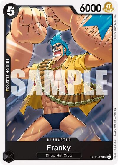 Franky (Adventure on Kami's Island) Near Mint - Nick Nack's Full Frontal Attack