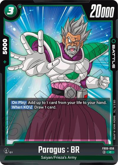 Paragus : BR FB06 - 058 (Rivals Clash) Near Mint - Nick Nack's Full Frontal Attack
