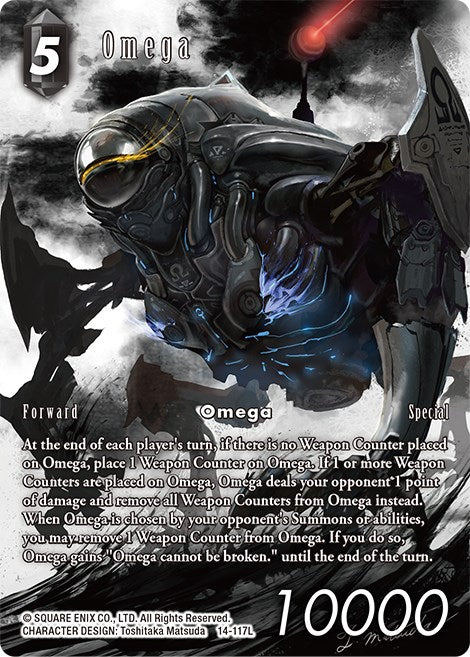 Omega (Full Art) [Opus XIV: Crystal Abyss]