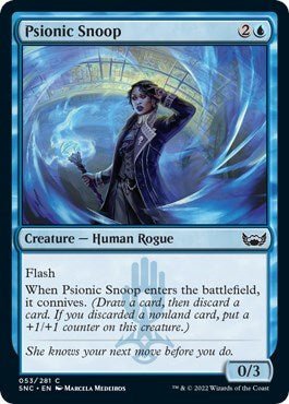 Psionic Snoop (Streets of New Capenna) Near Mint - Nick Nack's Full Frontal Attack