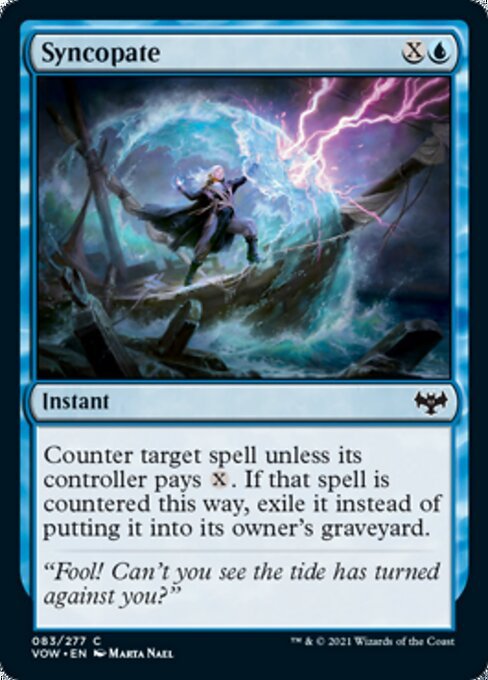 Syncopate (Innistrad: Crimson Vow) Near Mint - Nick Nack's Full Frontal Attack
