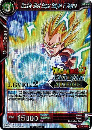 Végéta Super Saiyan 2 Double Tir (Niveau 2) [BT2-010] 