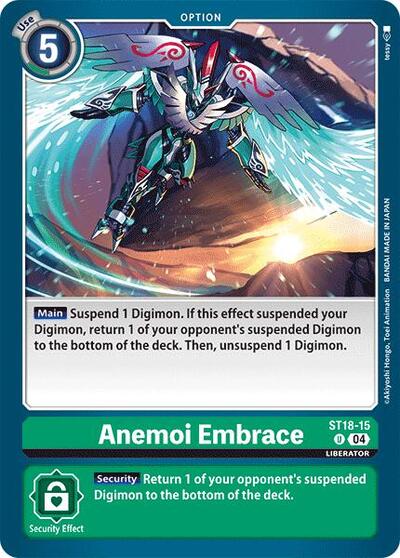 Anemoi Embrace (Starter Deck 18: Guardian Vortex) Near Mint - Nick Nack's Full Frontal Attack