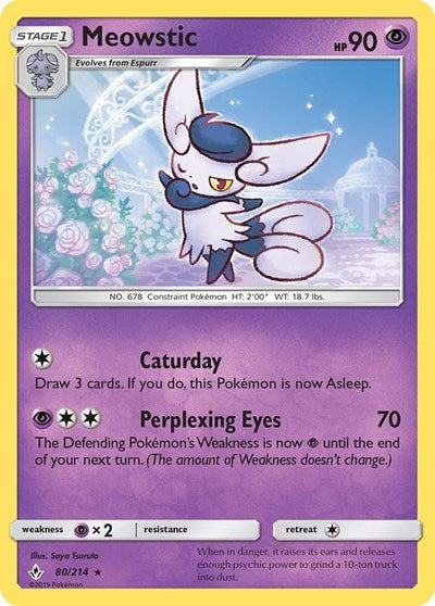 Meowstic (SM - Unbroken Bonds) Near Mint