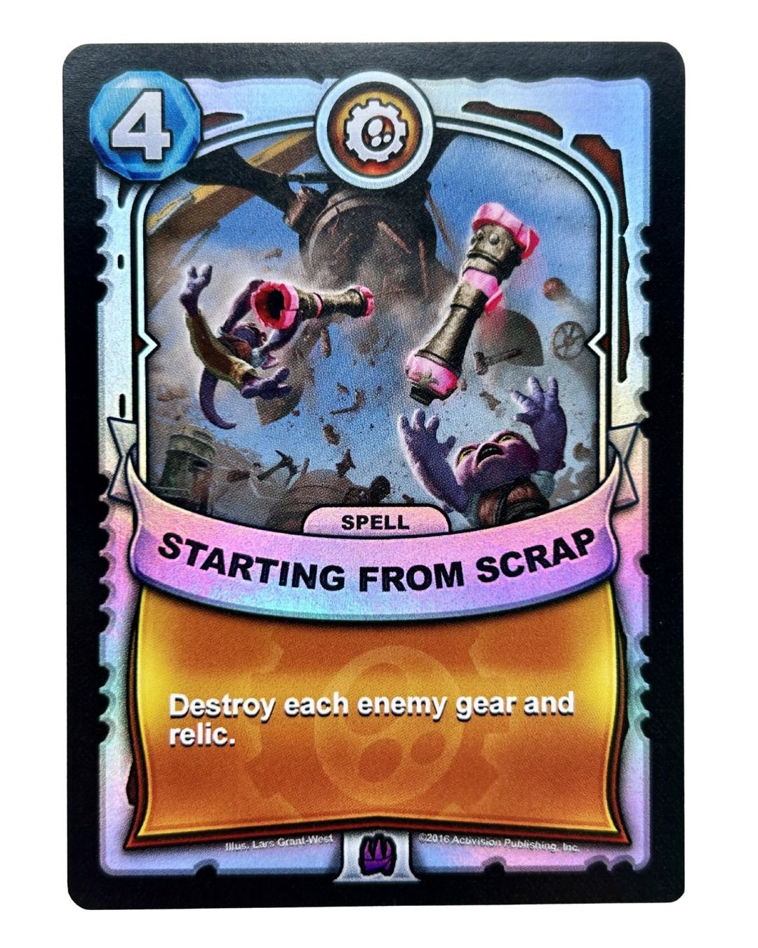 Starting from Scrap (Battlecast) (Silver Foil) - Nick Nack's Full Frontal Attack