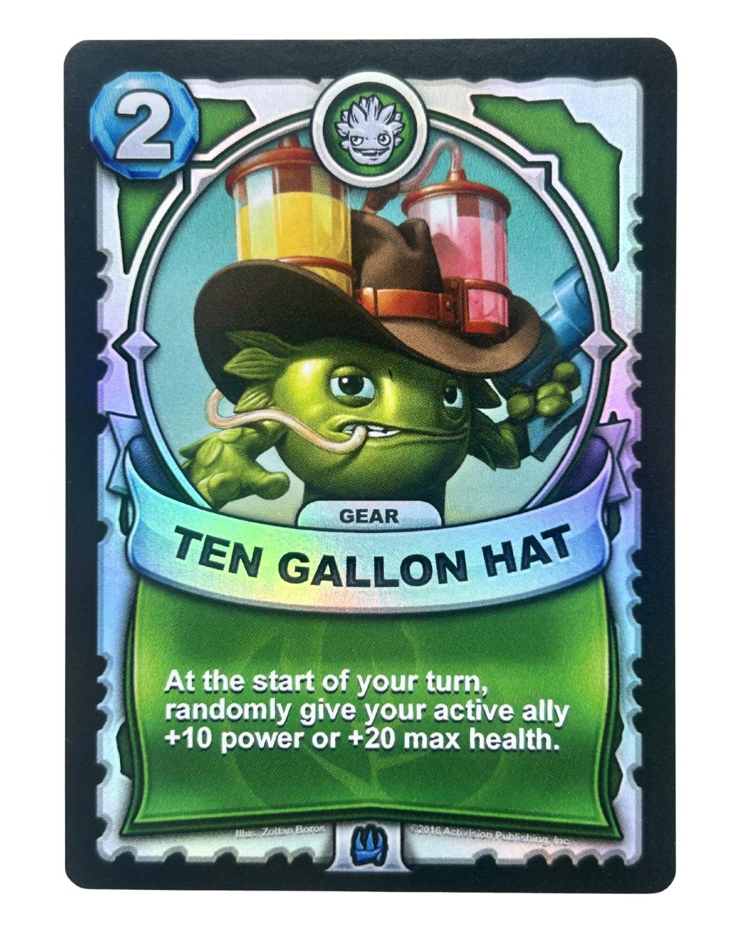 Ten Gallon Hat (Battlecast) (Silver Foil) - Nick Nack's Full Frontal Attack