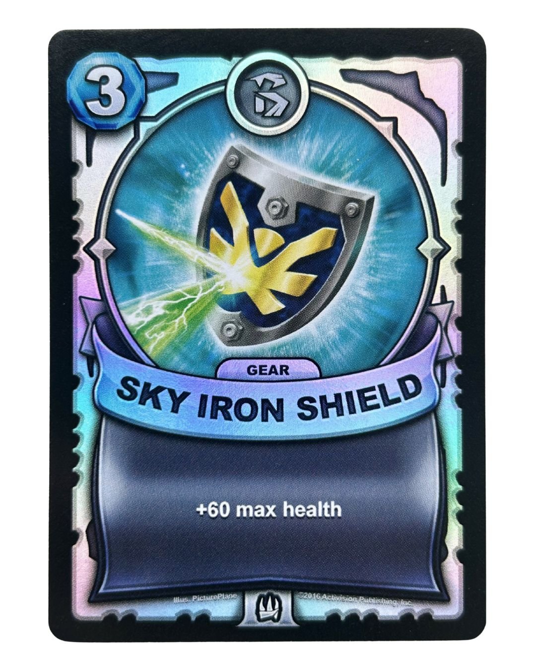 Sky Iron Shield (Battlecast) (Silver Foil) - Nick Nack's Full Frontal Attack