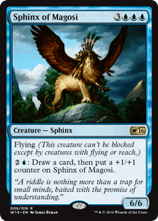 Sphinx of Magosi (Welcome Deck 2016) Near Mint - Nick Nack's Full Frontal Attack