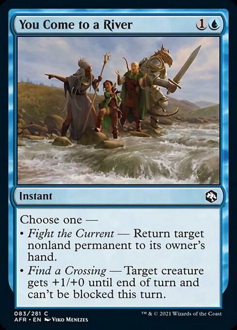 You Come to a River (Adventures in the Forgotten Realms) Near Mint - Nick Nack's Full Frontal Attack
