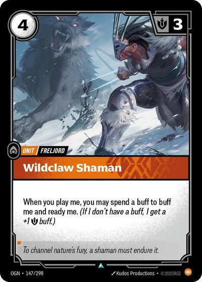 Wildclaw Shaman (Origins) Near Mint - Nick Nack's Full Frontal Attack