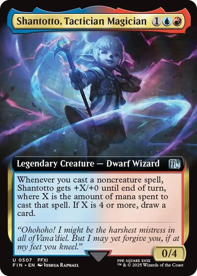 Shantotto, Tactician Magician (Extended Art) (Universes Beyond: FINAL FANTASY) Near Mint - Nick Nack's Full Frontal Attack