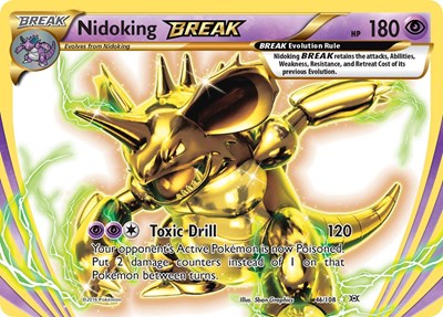 Nidoking BREAK (XY - Evolutions) Near Mint Holofoil