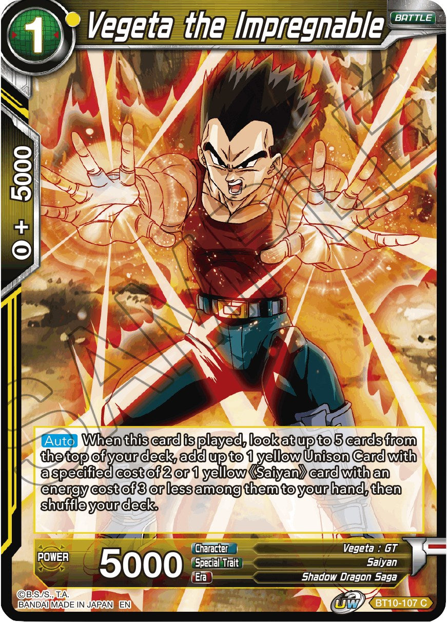 Vegeta the Impregnable
