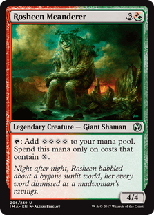 Rosheen Meanderer (Iconic Masters) Near Mint - Nick Nack's Full Frontal Attack
