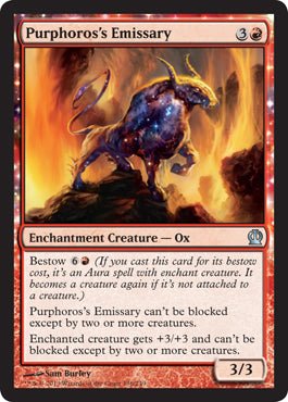 Purphoros's Emissary (Theros) Near Mint - Nick Nack's Full Frontal Attack