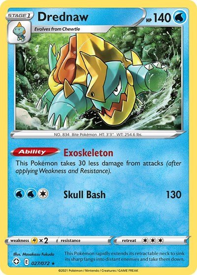 Drednaw (Shining Fates) Near Mint - Nick Nack's Full Frontal Attack