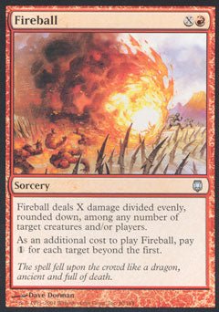 Fireball (Darksteel) Light Play - Nick Nack's Full Frontal Attack