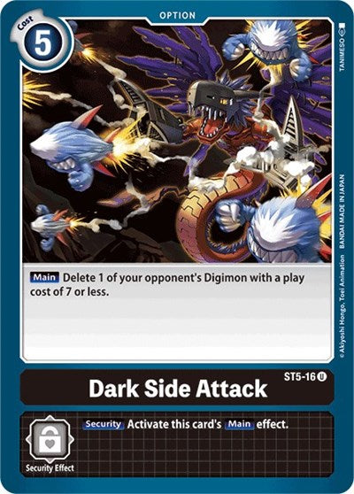 Dark Side Attack (Starter Deck 05: Machine Black) Near Mint