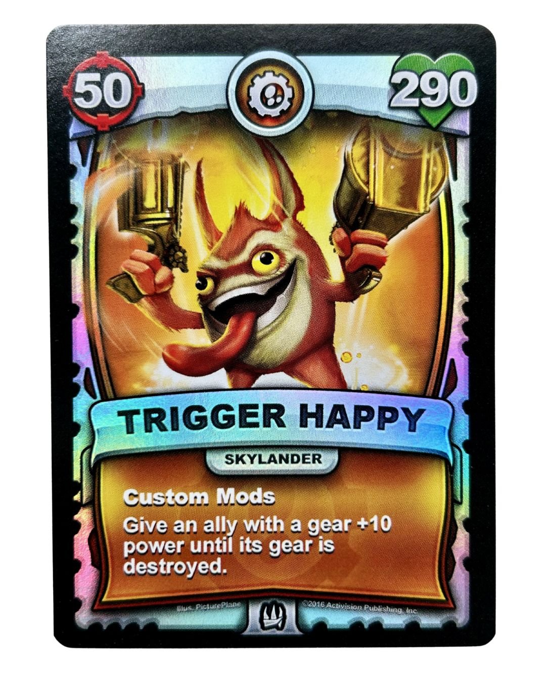 Trigger Happy (Battlecast) (Silver Foil) - Nick Nack's Full Frontal Attack