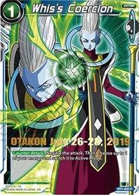 Coerción de Whis (OTAKON 2019) (BT1-055) [Tarjetas de promoción] 