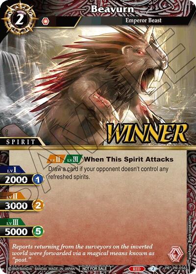 Beavurn (Store Tournament and Sealed Deck Pack Vol.2 - Winner - ) (Launch & Event Promos) Near Mint Holofoil - Nick Nack's Full Frontal Attack