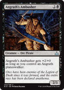 Angrath's Ambusher (Rivals of Ixalan) Near Mint - Nick Nack's Full Frontal Attack
