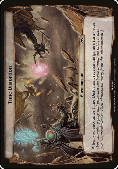 Time Distortion (Planechase Anthology) (Oversize Cards) Near Mint