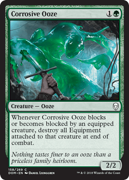 Corrosive Ooze (Dominaria) Near Mint - Nick Nack's Full Frontal Attack