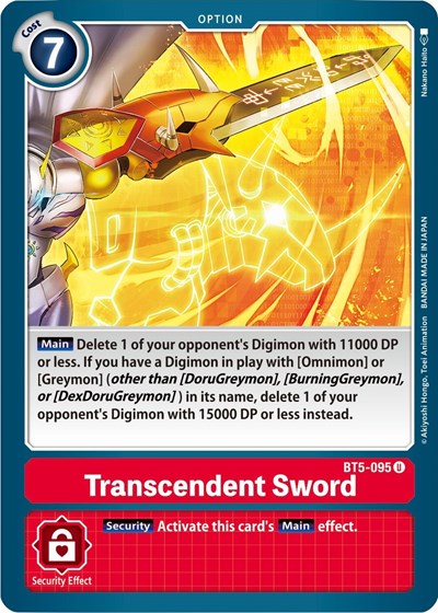Transcendent Sword (Battle of Omni) Near Mint