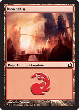 Mountain (267) (Return to Ravnica) Near Mint - Nick Nack's Full Frontal Attack
