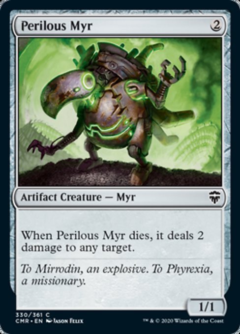 Perilous Myr (Commander Legends) Near Mint - Nick Nack's Full Frontal Attack