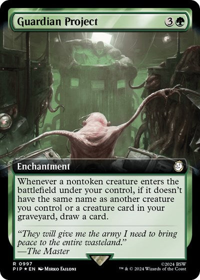 Guardian Project (Extended Art) (Surge Foil) (Universes Beyond: Fallout) Near Mint Foil