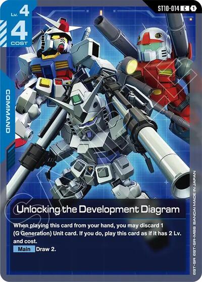 Unlocking the Development Diagram (Starter Deck 10: Generation Pulse) Near Mint
