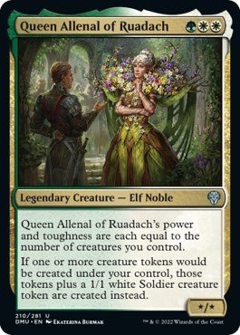 Queen Allenal of Ruadach (Dominaria United) Near Mint Foil - Nick Nack's Full Frontal Attack