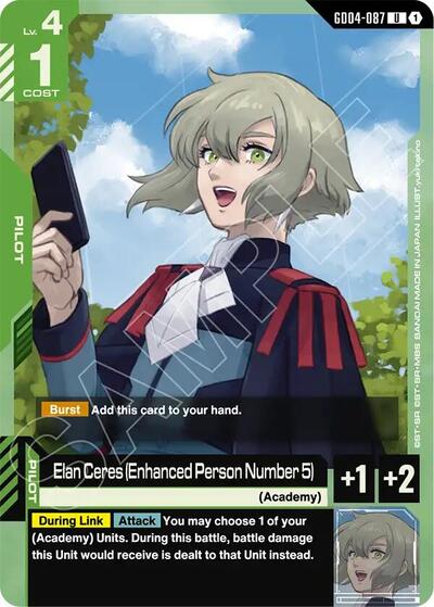 Elan Ceres (Enhanced Person Number 5) (Phantom Aria) Near Mint - Nick Nack's Full Frontal Attack