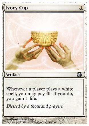Ivory Cup (8th Edition) Near Mint - Nick Nack's Full Frontal Attack