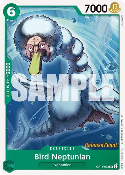 Bird Neptunian (A Fist of Divine Speed Release Event Cards) Near Mint