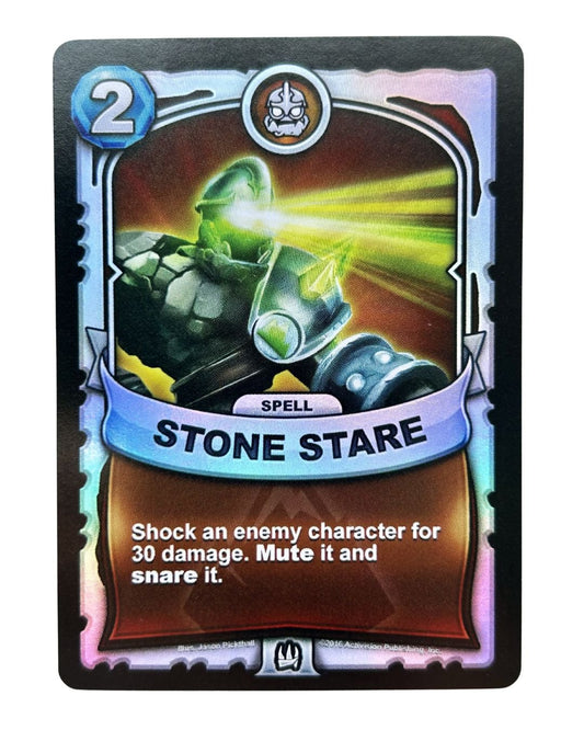 Stone Stare (Battlecast) (Silver Foil) - Nick Nack's Full Frontal Attack