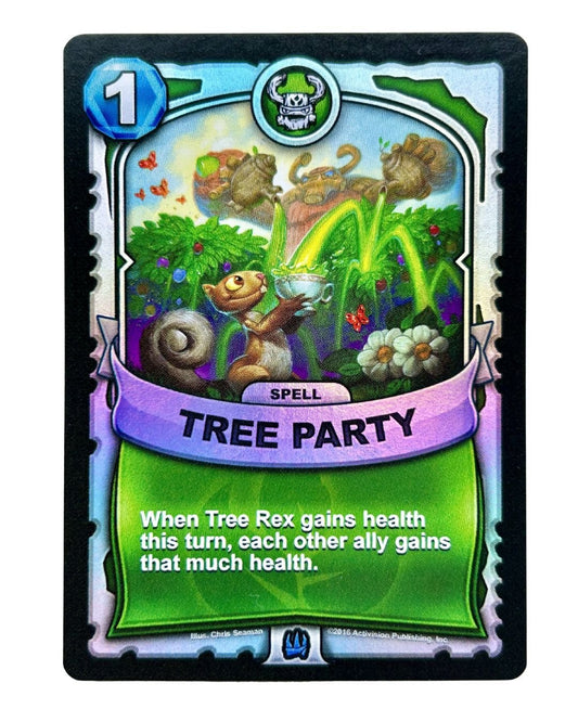 Tree Party (Battlecast) (Silver Foil) - Nick Nack's Full Frontal Attack