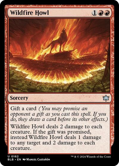 Wildfire Howl (Bloomburrow) Near Mint