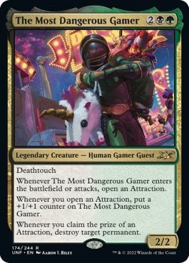 The Most Dangerous Gamer (Unfinity) Near Mint Foil - Nick Nack's Full Frontal Attack