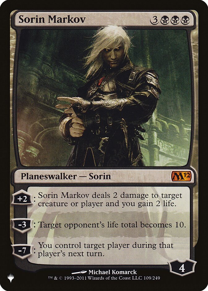 Sorin Markov [La lista] 