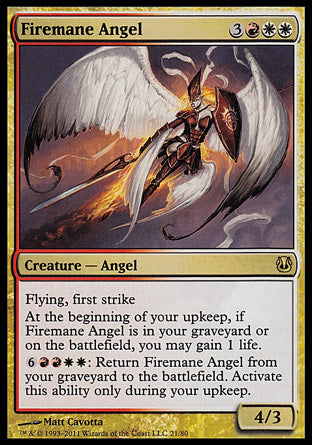 Firemane Angel (Duel Decks: Ajani vs Nicol Bolas) Near Mint