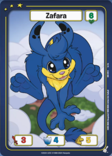 Zafara (Blue - 078) [Defenders Of Neopia]