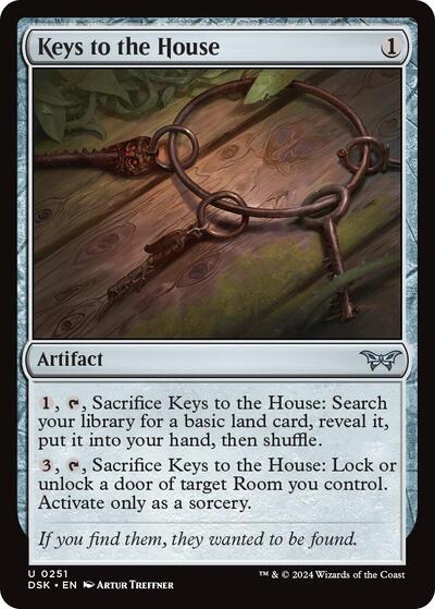 Keys to the House (Duskmourn: House of Horror) Near Mint