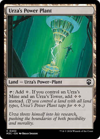Urza's Power Plant (Ripple Foil) [Modern Horizons 3 Commander]