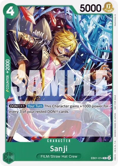 Sanji (Tournament Pack 2025 Vol. 1) (One Piece Promotion Cards) Near Mint