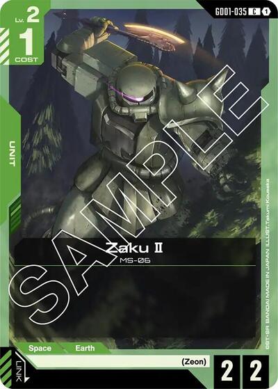 Zaku II (Newtype Rising) Near Mint