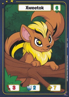 Xweetok (Yellow - 075) [Defenders Of Neopia]