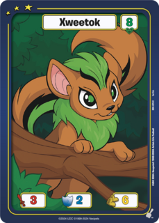 Xweetok (Green - 076) [Defenders Of Neopia]